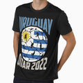 Uruguay World Cup Qatar 2022 T-Shirt - Custom Art Print Unisex - T-Shirt, Sweatshirt, Hoodie