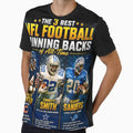 Pro Football 3 Best Running Back Walter T-Shirt - Trendy Graphic Men Women - T-Shirt, Sweatshirt, Hoodie