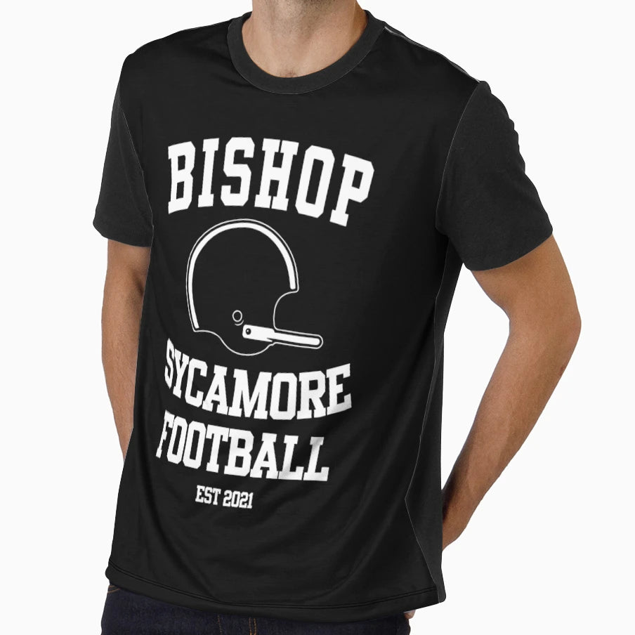 Bishop Sycamore Football Est 2021 T-Shirt - Custom Art Print for Adults - T-Shirt, Sweatshirt, Hoodie