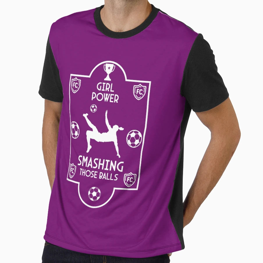 Womens Football Soccer Players T-Shirt - Fun Novelty Design Men Women - T-Shirt, Sweatshirt, Hoodie