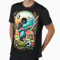 8 Year Old Young Football Birthday T-Shirt - Aesthetic Graphic for Adults - T-Shirt, Sweatshirt, Hoodie