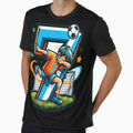 7 Year Old Soccer Birthday T-Shirt - Trendy Graphic Men Women - T-Shirt, Sweatshirt, Hoodie