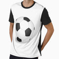 Soccer Ball T-Shirt - Custom Art Print for Adults - T-Shirt, Sweatshirt, Hoodie