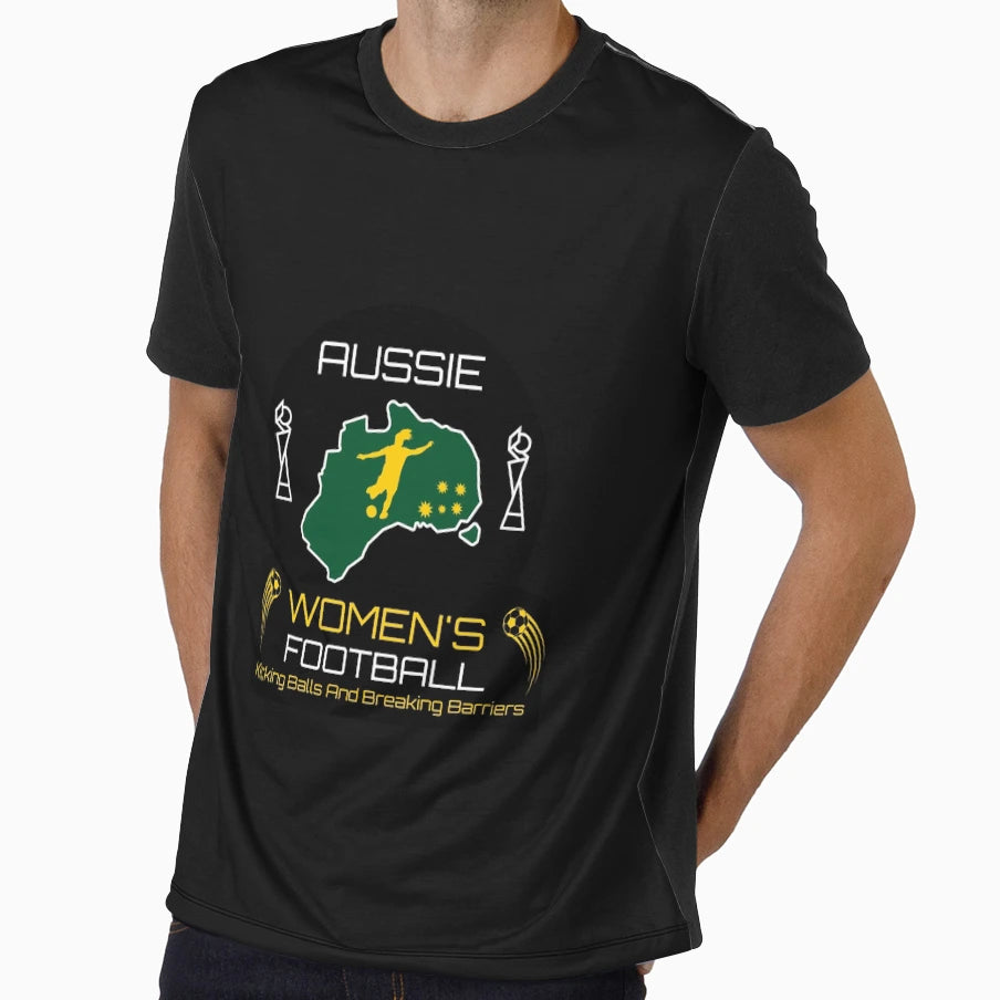 Australian Womens Football Soccer T-Shirt - Casual Everyday Wear Unisex - T-Shirt, Sweatshirt, Hoodie