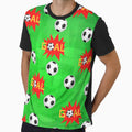 Soccer Pattern T-Shirt - Trendy Graphic Unisex - T-Shirt, Sweatshirt, Hoodie