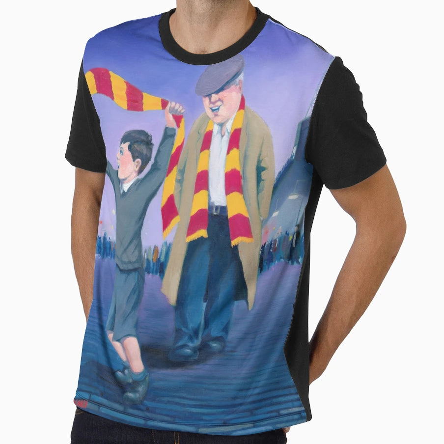 Late Goal Childhood Memories Series T-Shirt - Trendy Graphic for Adults - T-Shirt, Sweatshirt, Hoodie
