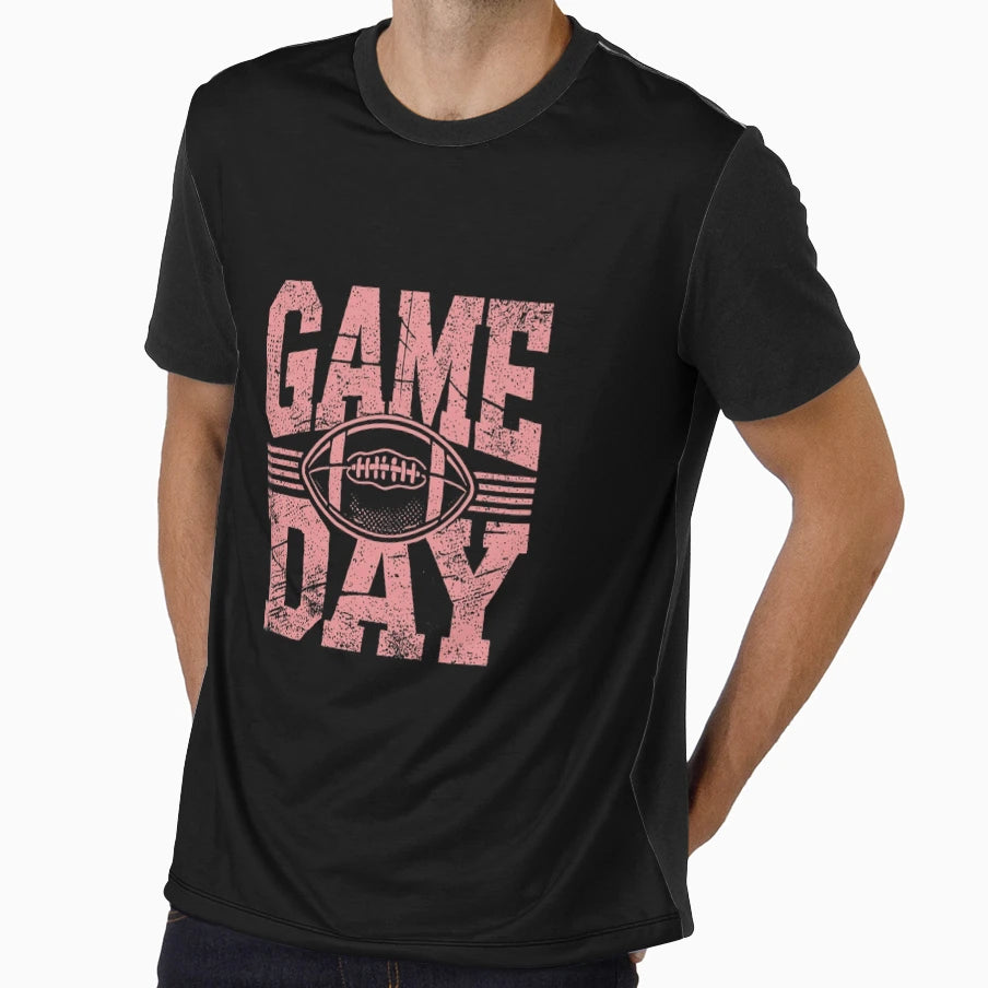 Game Day Football Grunge T-Shirt - Unique Graphic Unisex - T-Shirt, Sweatshirt, Hoodie
