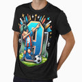 9 Year Old Young Football Birthday T-Shirt - Unique Graphic Men Women - T-Shirt, Sweatshirt, Hoodie