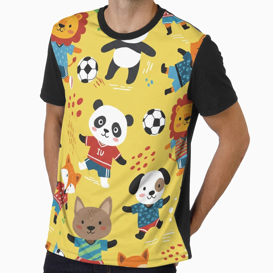 Woodland Soccer Champions T-Shirt - Custom Art Print for Adults - T-Shirt, Sweatshirt, Hoodie