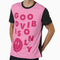 Good Vibes Only by ind3finite - Adult & Kids T-Shirts, Sweatshirts & Hoodies apparel design preview 1