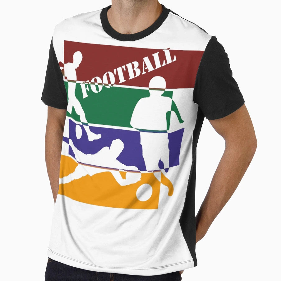 Passion Football T-Shirt - Trendy Graphic for Adults - T-Shirt, Sweatshirt, Hoodie