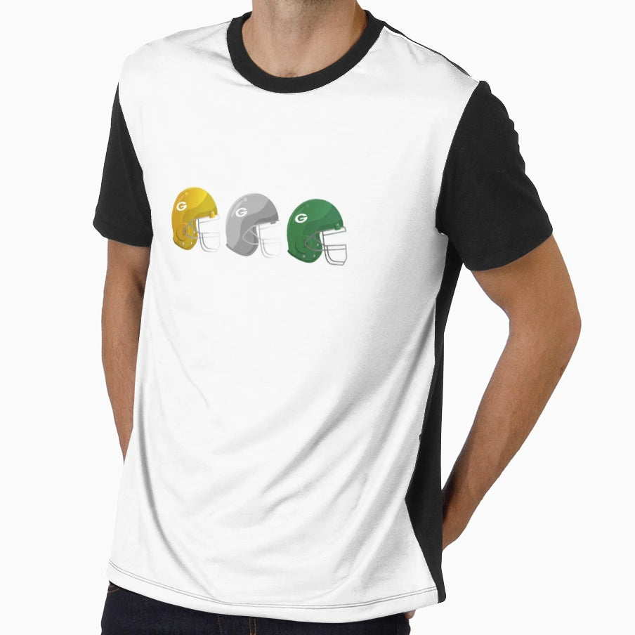 American Football Helmet T-Shirt - Casual Everyday Wear Men Women - T-Shirt, Sweatshirt, Hoodie