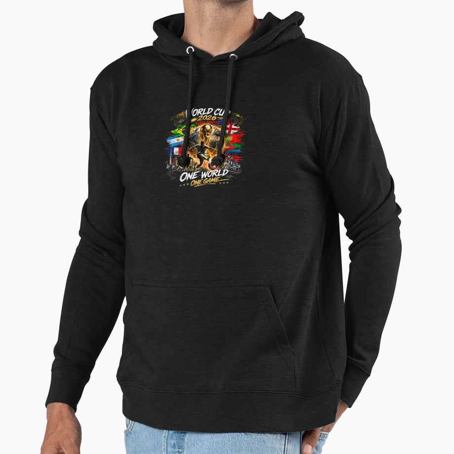 World Cup 2026 Hoodie - Custom Art Print Unisex - T-Shirt, Sweatshirt, Hoodie