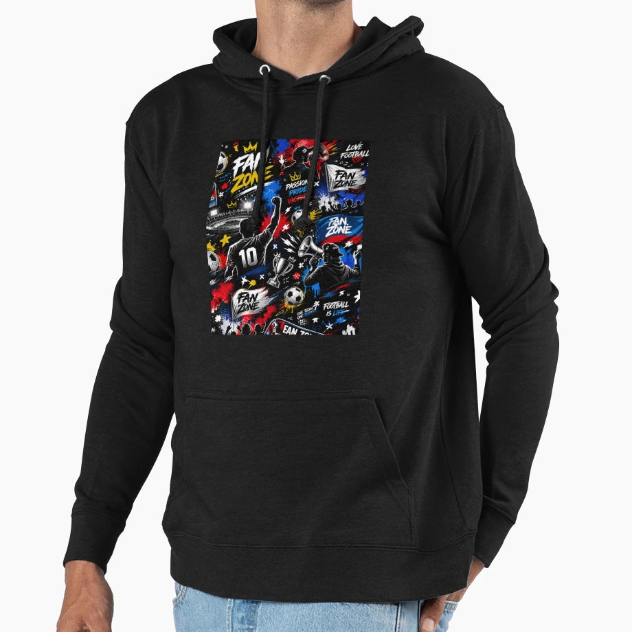 Fan Gift Football Lover Sports Hoodie - Trendy Graphic for Adults - T-Shirt, Sweatshirt, Hoodie