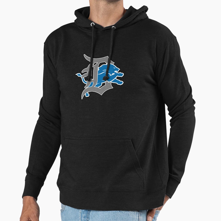 Detroit Lions Hoodie - Graphic Print for Adults - T-Shirt, Sweatshirt, Hoodie