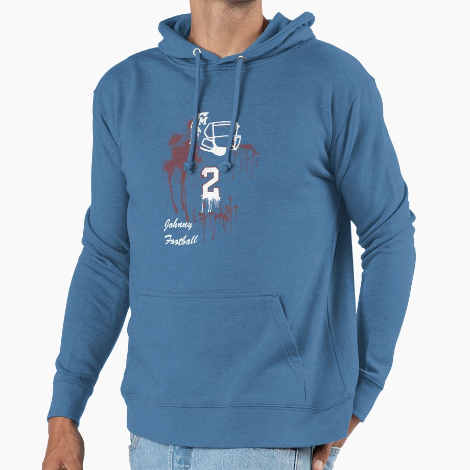 Johnny Football Hoodie - Fun Novelty Design Unisex - T-Shirt, Sweatshirt, Hoodie