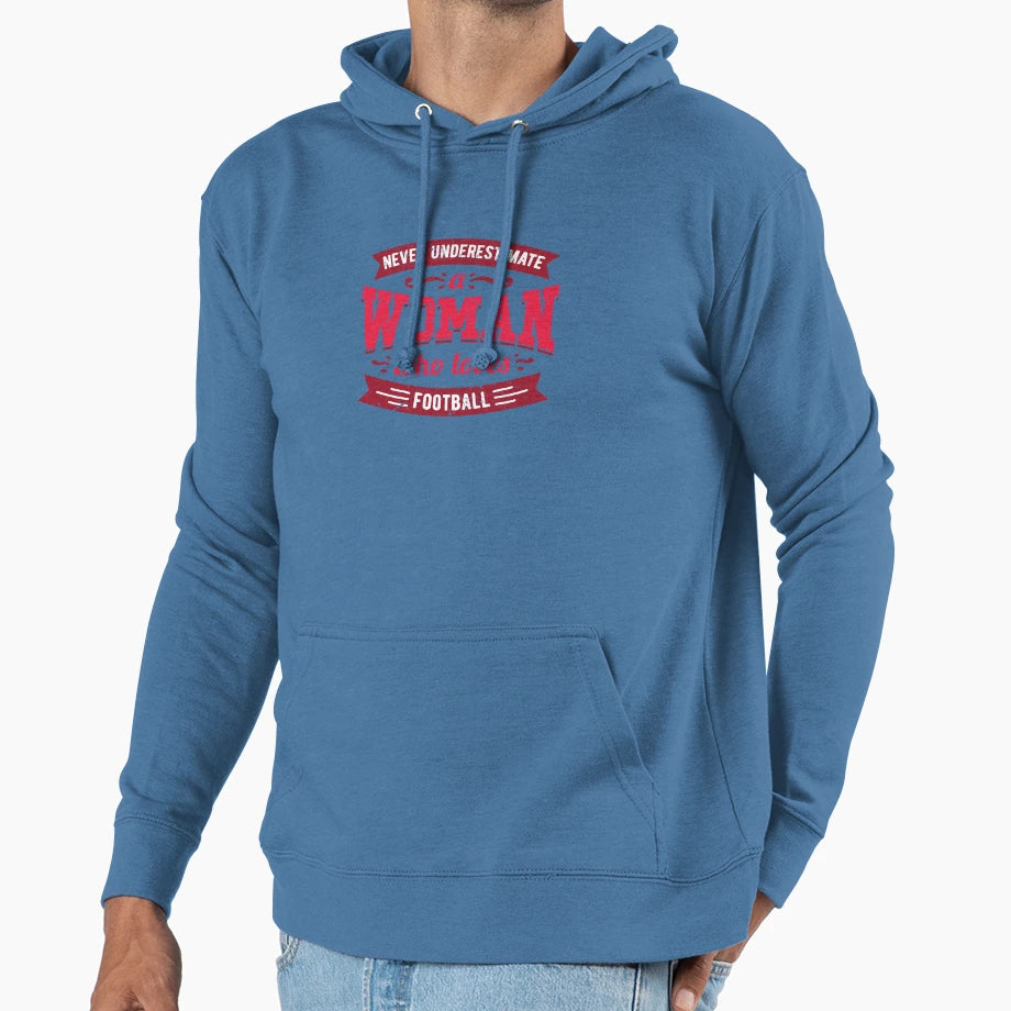 Never Underestimate Who Loves T-Shirt - Fun Novelty Design Men Women - T-Shirt, Sweatshirt, Hoodie
