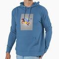 Football Player Intrepid Jump Hoodie - Unique Graphic Unisex - T-Shirt, Sweatshirt, Hoodie