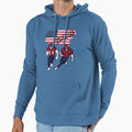 American Football Hoodie - Graphic Print Unisex - T-Shirt, Sweatshirt, Hoodie