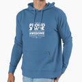 Proud Dad Awesome Football Player Hoodie - Unique Graphic for Adults - T-Shirt, Sweatshirt, Hoodie