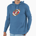 Rugby Emoji Hoodie - Fun Novelty Design Unisex - T-Shirt, Sweatshirt, Hoodie
