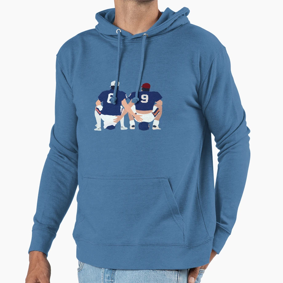 Jim Mcmahon And Kevin Butler Hoodie - Graphic Print for Adults - T-Shirt, Sweatshirt, Hoodie