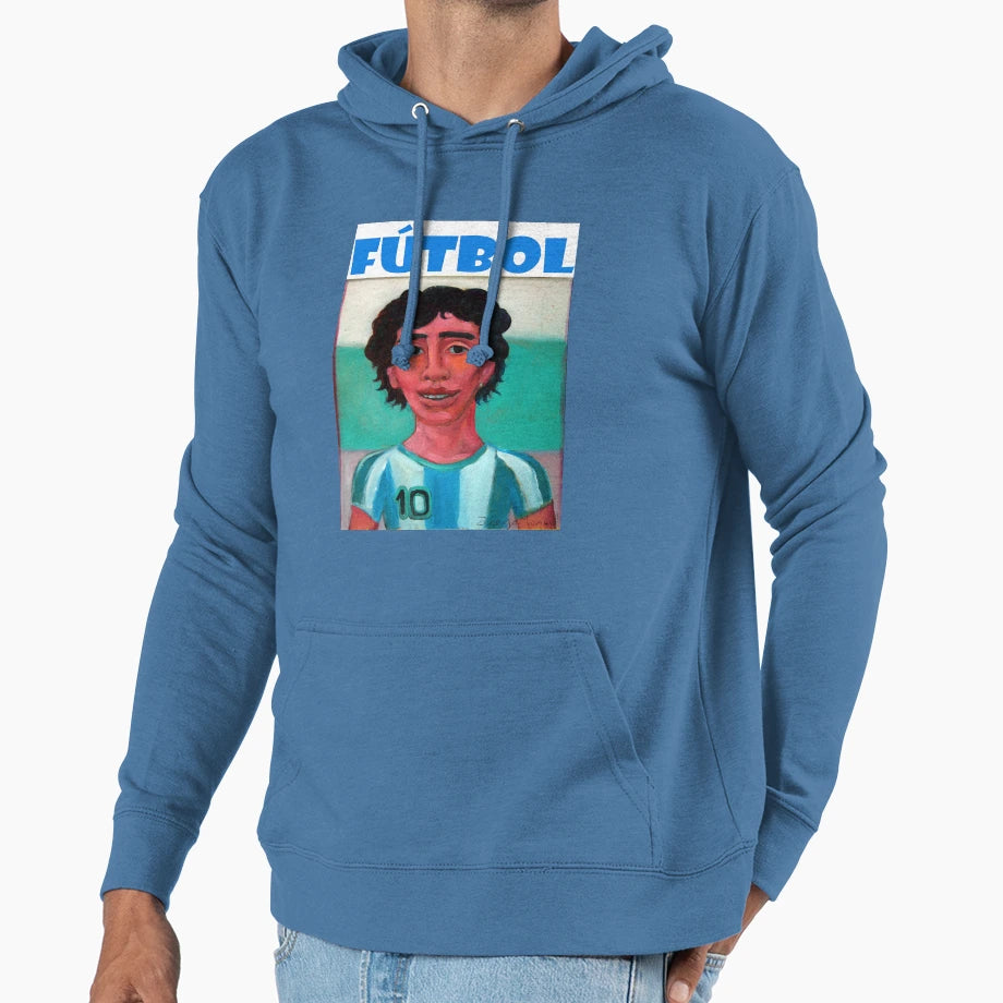 Soccer Hero Hoodie - Unique Graphic Men Women - T-Shirt, Sweatshirt, Hoodie