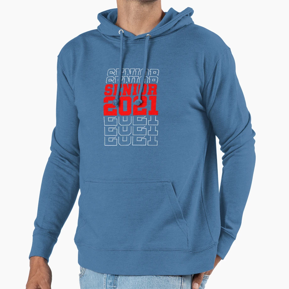 Senior 2021 Class 2021 Graduation T-Shirt - Casual Everyday Wear Unisex - T-Shirt, Sweatshirt, Hoodie