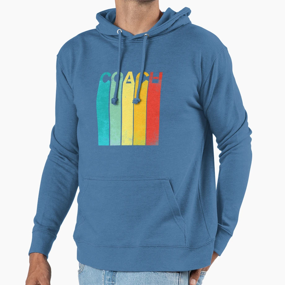 Soccer Coach Hoodie - Graphic Print Unisex - T-Shirt, Sweatshirt, Hoodie