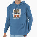 Bleached Football Mom Messy Bun Hoodie - Custom Art Print Unisex - T-Shirt, Sweatshirt, Hoodie