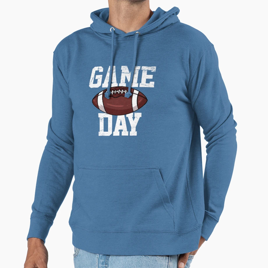 Football Player Hoodie - Unique Graphic for Adults - T-Shirt, Sweatshirt, Hoodie