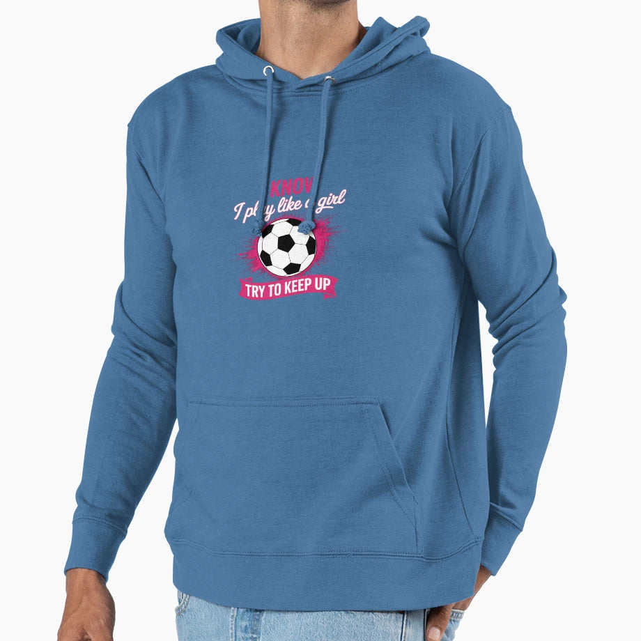 Motivation Soccer Hoodie - Graphic Print Unisex - T-Shirt, Sweatshirt, Hoodie