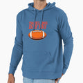 100Th Day School Football Lovers Hoodie - Fun Novelty Design Men Women - T-Shirt, Sweatshirt, Hoodie