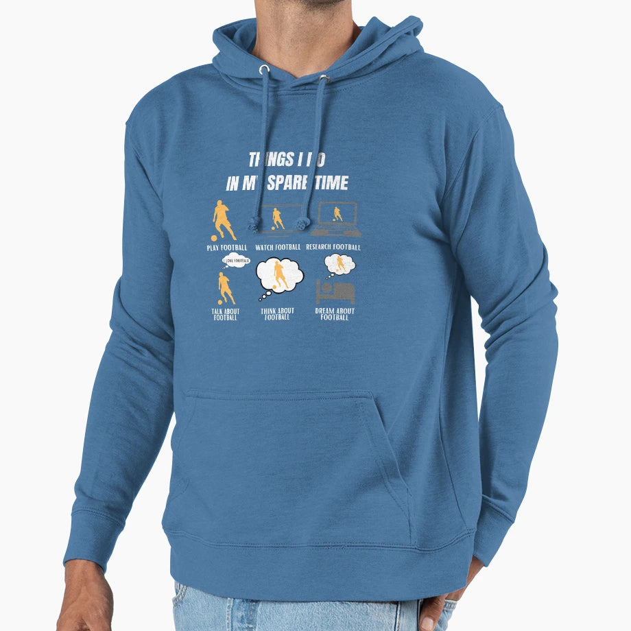 Football Funny Soccer Player T-Shirt - Custom Art Print for Adults - T-Shirt, Sweatshirt, Hoodie
