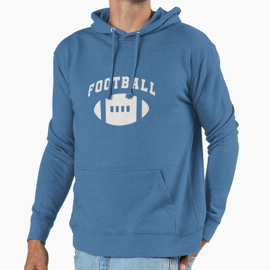 American Football Hoodie - Casual Everyday Wear Unisex - T-Shirt, Sweatshirt, Hoodie