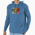 All Star Football Mom Squad Colorful Hoodie - Aesthetic Graphic for Adults - T-Shirt, Sweatshirt, Hoodie