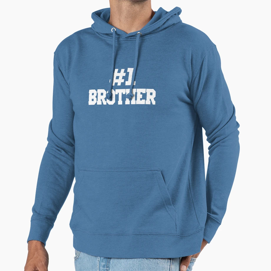 1 Brother Number One Brother T-Shirt - Aesthetic Graphic Unisex - T-Shirt, Sweatshirt, Hoodie