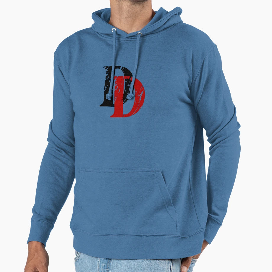 Daredevil Logo Hoodie - Unique Graphic Men Women - T-Shirt, Sweatshirt, Hoodie