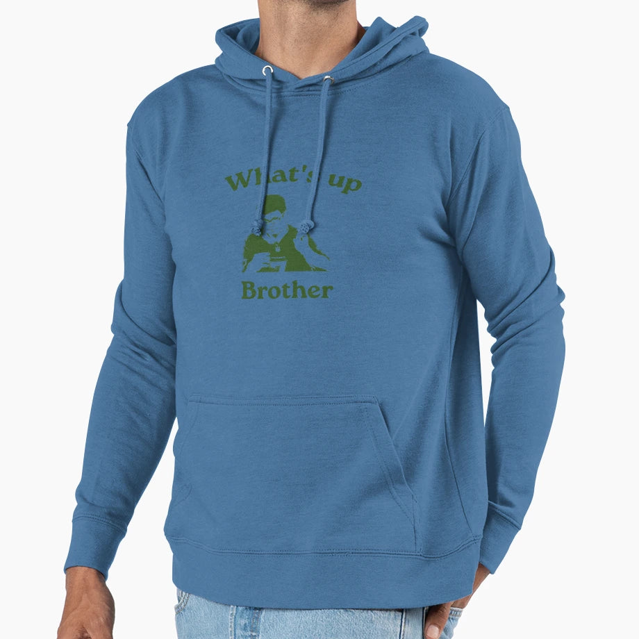 Whats Up Brother Sketch Meme Funny Meme Hoodie - Graphic Print for Adults - T-Shirt, Sweatshirt, Hoodie