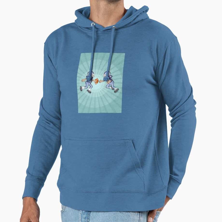 Football Players Celebrate Goal Hoodie - Novelty Apparel Unisex - T-Shirt, Sweatshirt, Hoodie