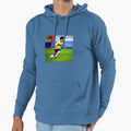 Footballer Hoodie - Unique Graphic Men Women - T-Shirt, Sweatshirt, Hoodie