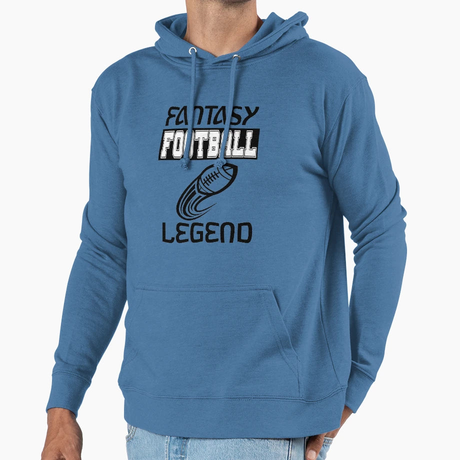 Fantasy Football Legend Hoodie - Novelty Apparel Men Women - T-Shirt, Sweatshirt, Hoodie