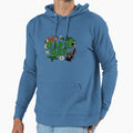 Game Day Football Checkered Team Hoodie - Casual Everyday Wear Unisex - T-Shirt, Sweatshirt, Hoodie