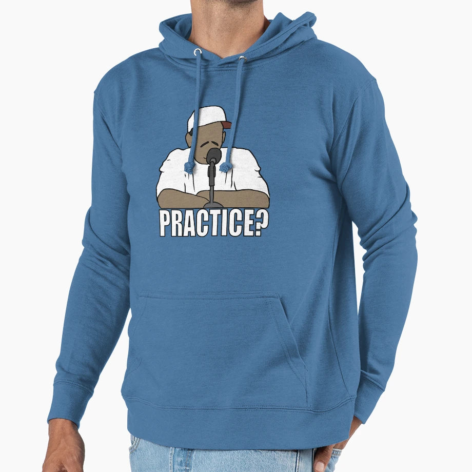 Allen Iverson Practice Hoodie - Fun Novelty Design Unisex - T-Shirt, Sweatshirt, Hoodie
