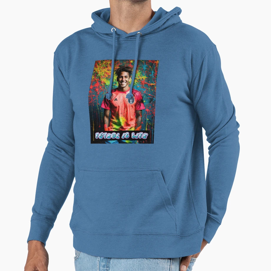 Football Is Life Series 4 Hoodie - Custom Art Print Unisex - T-Shirt, Sweatshirt, Hoodie