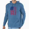 God Family Football Pro Us Flag Dad Hoodie - Aesthetic Graphic Men Women - T-Shirt, Sweatshirt, Hoodie