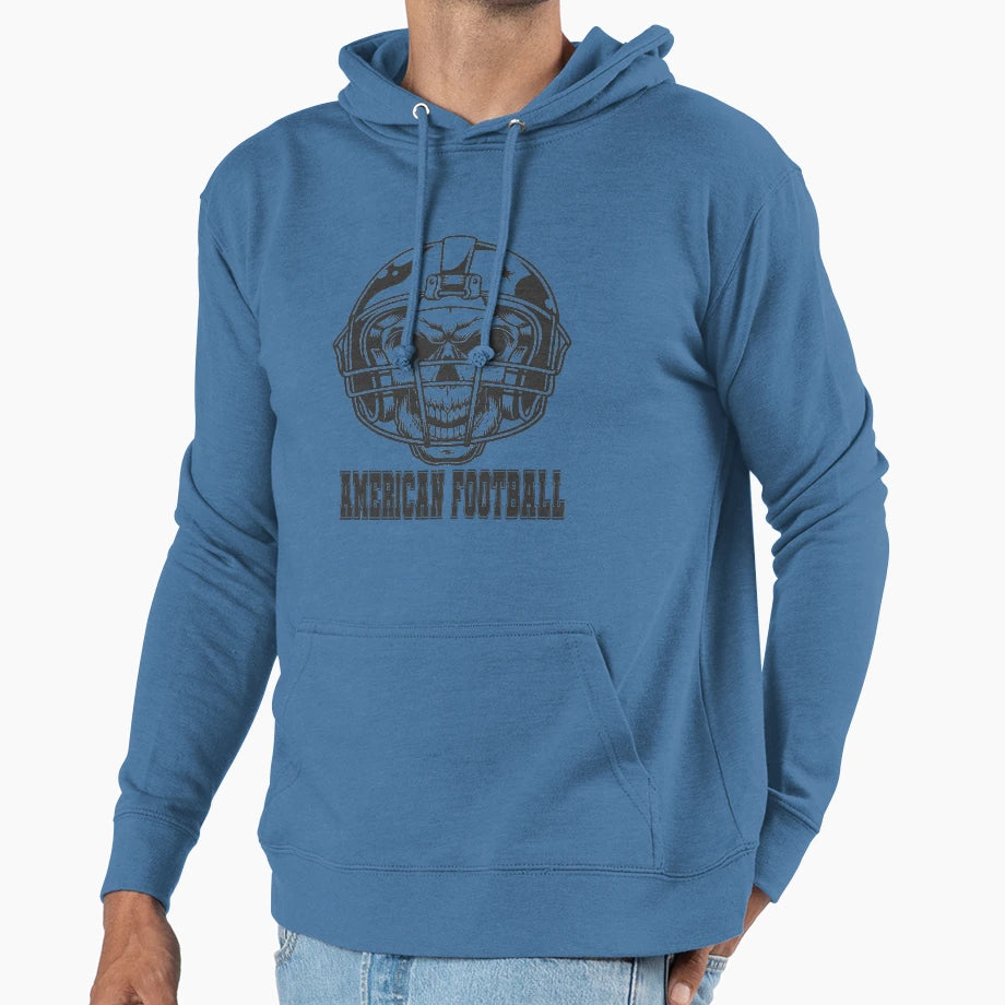 American Football Hoodie - Casual Everyday Wear Unisex - T-Shirt, Sweatshirt, Hoodie