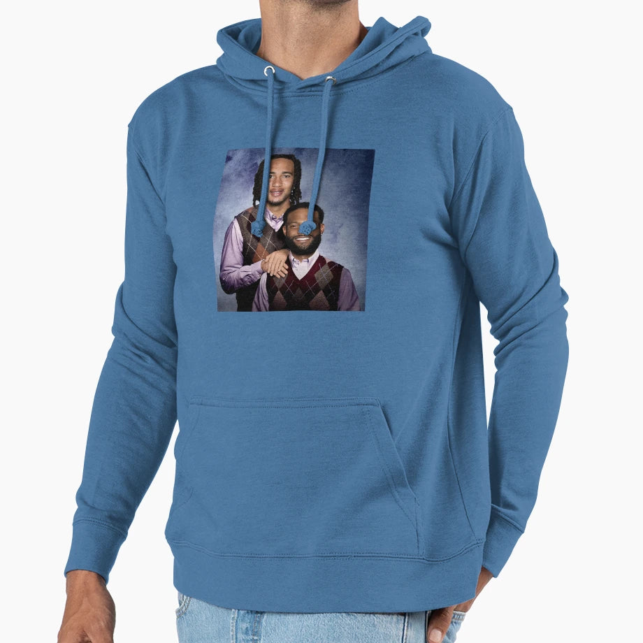 Cj Stroud Nico Collins Football Hoodie - Casual Everyday Wear Unisex - T-Shirt, Sweatshirt, Hoodie