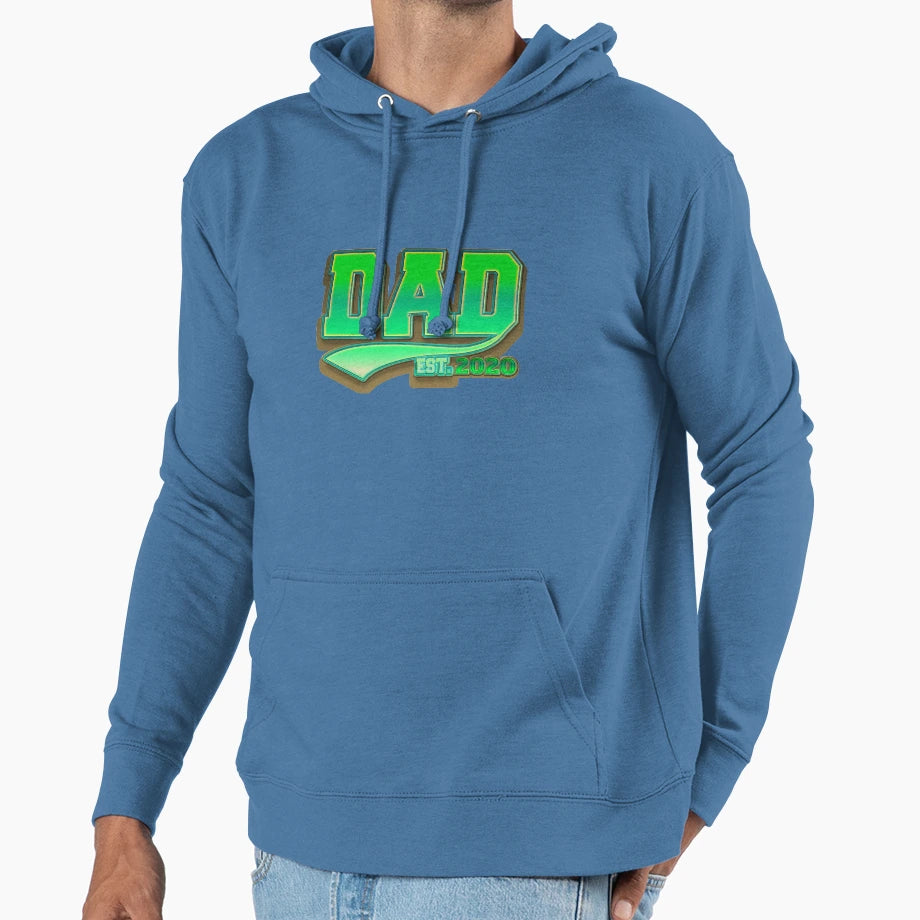 Dad Est 2020 Father To Be Gift Hoodie - Trendy Graphic Men Women - T-Shirt, Sweatshirt, Hoodie