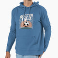 Funny Soccer Dad Daddy Soccer Sport Hoodie - Aesthetic Graphic for Adults - T-Shirt, Sweatshirt, Hoodie